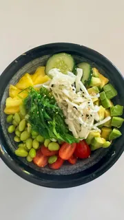 Poké veggie, wakamé et ananas